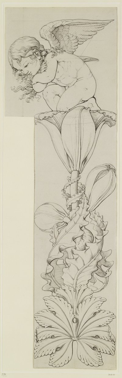 Genius of the Lily (right wing) by Philipp Otto Runge